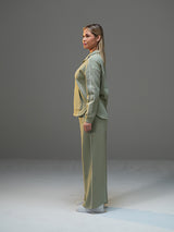 Move Set Wide Leg Pants and Jackets