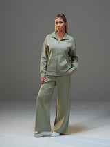 Move Set Wide Leg Pants and Jackets