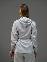 Move Set Long Soft Touch Jacket and Wide Leg Pant