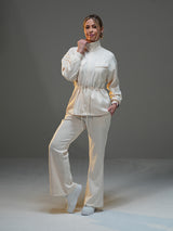Move Set Long Soft Touch with Pockets and Wide Leg Pant