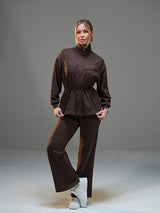 Move Set Long Soft Touch with Pockets and Wide Leg Pant