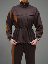 Move Set Long Soft Touch with Pockets and Wide Leg Pant