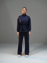 Move Set Long Soft Touch with Pockets and Wide Leg Pant