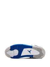 KIDS-Jordan 4 "Motorsports White/Blue"