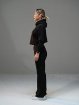 Move Set Cropped Jacket with Wide Leg Pant