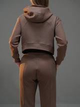 Move Set Cropped Jacket with Wide Leg Pant