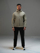 Move Polyester Set Jacket with Straight Leg Pant