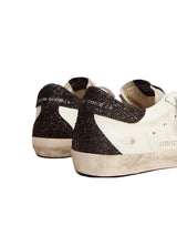 Golden Goose Super-Star in Nappa Leather with Gold Glitter