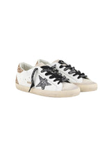 Golden goose white gold silver star