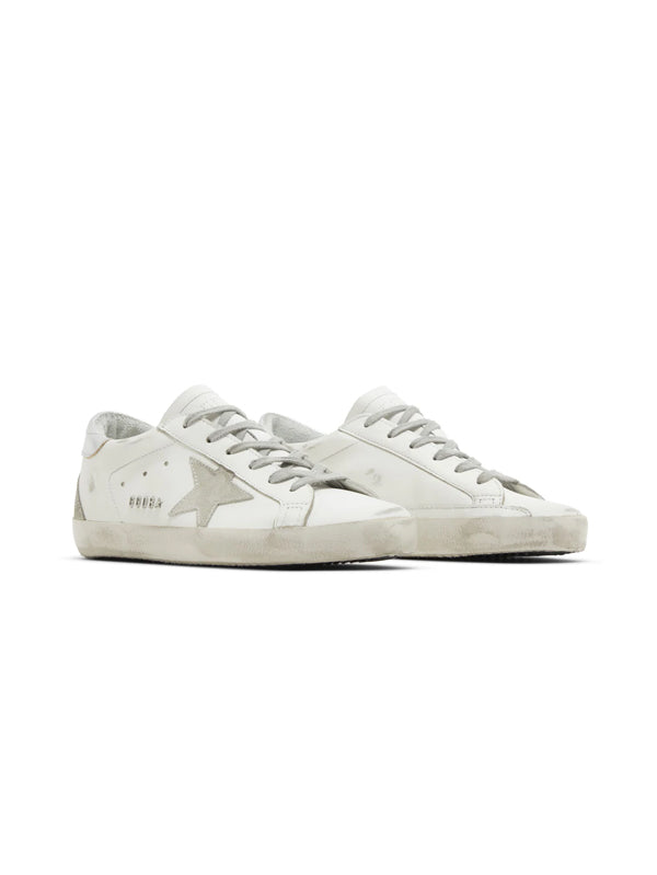 Golden goose white ice silver