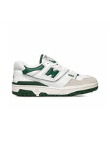 New Balance 550 White/ Team Forest Green