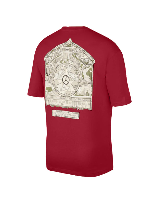 Nike Jordan x Shelflife T-Shirt red