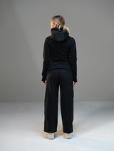 Set Full-zip Hoodie with Wide Leg Pant