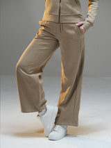 Set Full-zip Hoodie with Wide Leg Pant