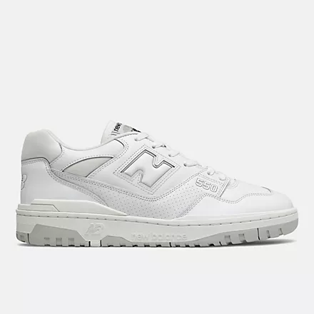New balance 550 white grey