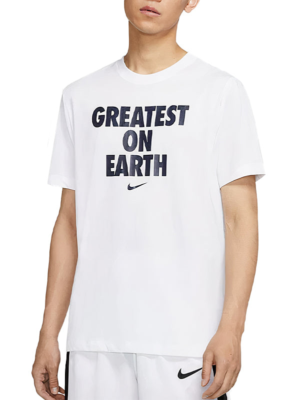 Nike Dri-FIT Greatest On Earth Basketball Sports Short Sleeve