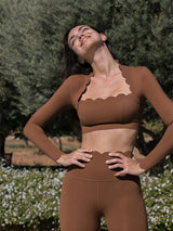 Move Set Long Sleeve Crop Top With Legging