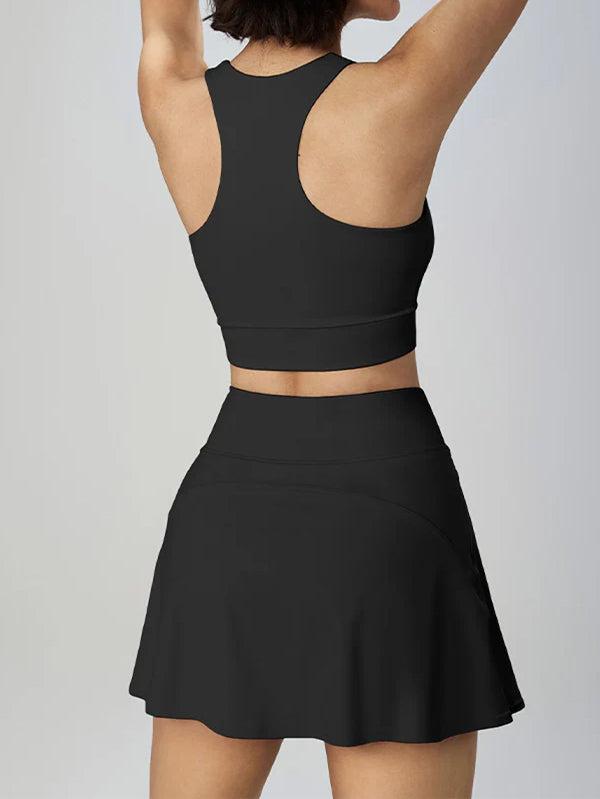 Alo set skirt and bra
