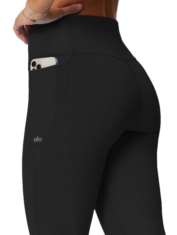 Alo Crossover Super-High-Rise Flared Pant