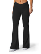 Alo Crossover Super-High-Rise Flared Pant