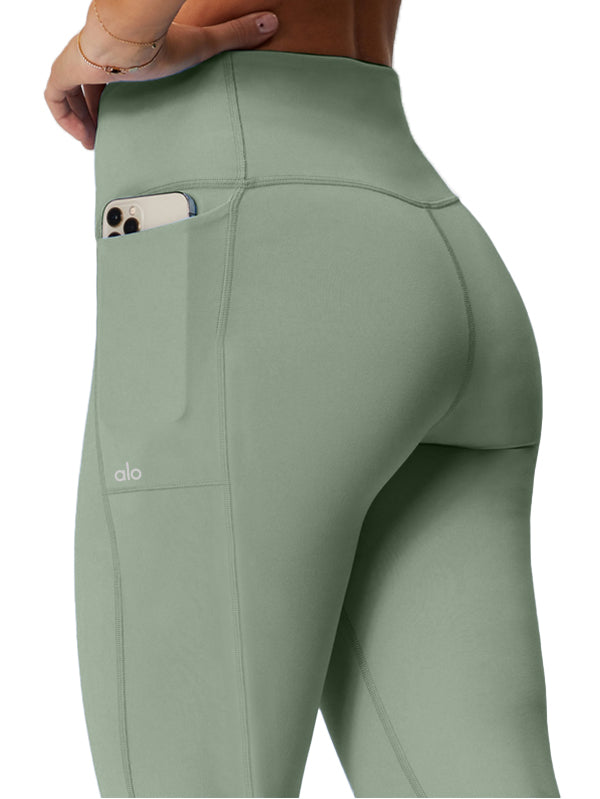Alo Crossover Super-High-Rise Flared Pant