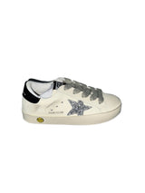 Kids Golden Goose White Silver black